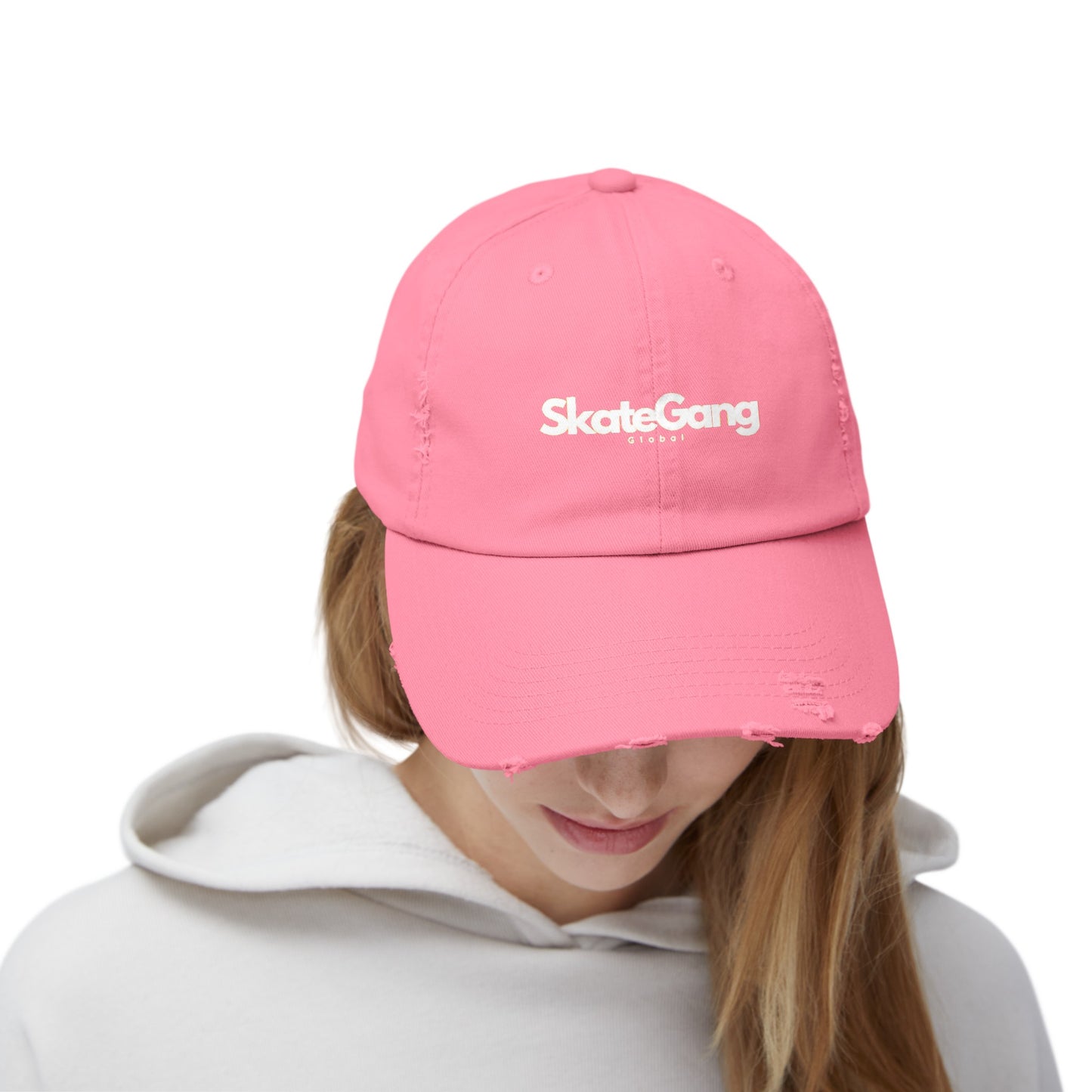 "SGG" Unisex Distressed Cap