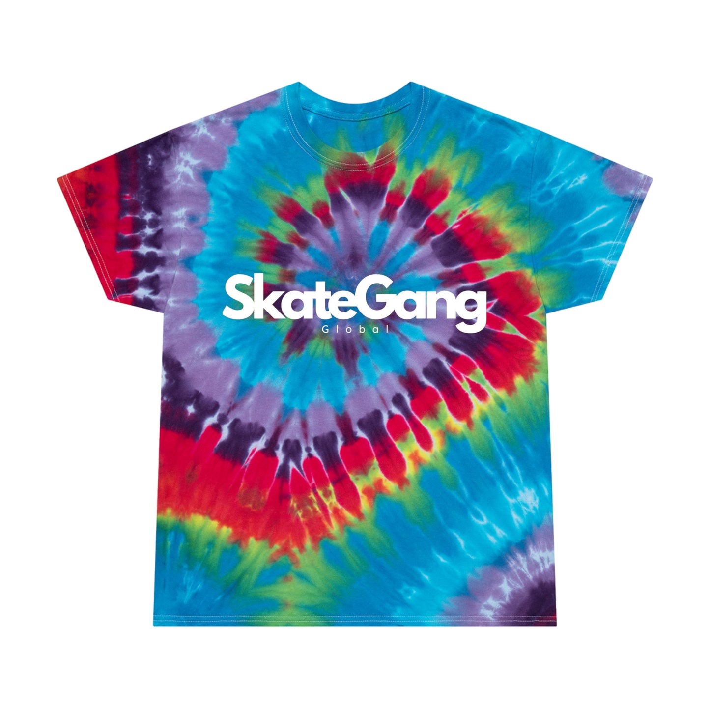 "SGG" Tie-Dye Spiral Tee